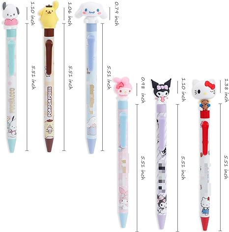 $ 17.99 For 7 pens : Cartoon Gel Pen