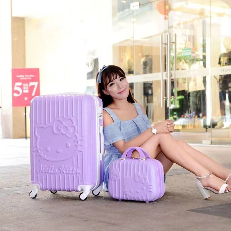 A H/K SUITCASE SET $209 Free Shipping 18 Inches